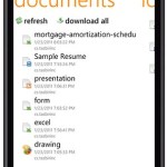 Application Windows Phone 7: Google Docs sur votre mobile