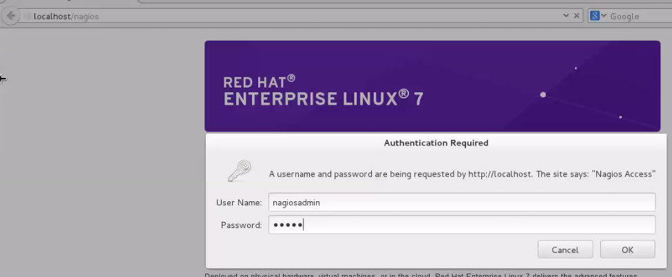 Nagios credentials - Tech tutorials