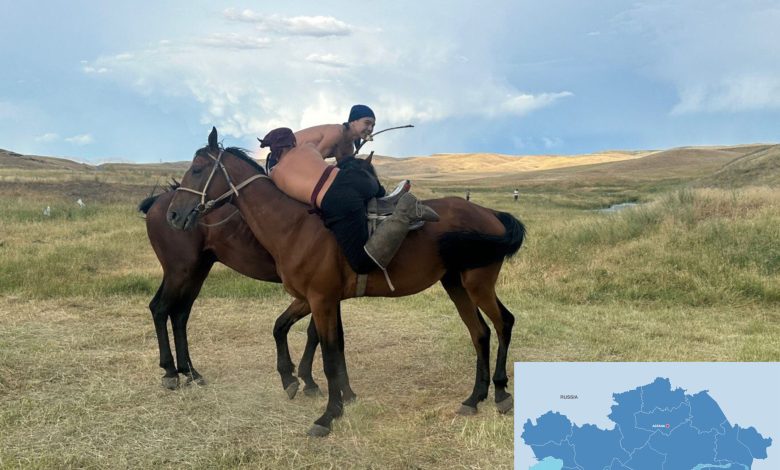 Πέμπτας Παγκόσμιος Νομάδων Αγώνων: Η Καρβάνα της Ενότητας ξεκινά στη Μονάδα Ζαμπύλ. Πέμπτας Παγκόσμιος Νομάδων Αγώνων: Η Καρβάνα της Ενότητας ξεκινά στη Μονάδα Ζαμπύλ.