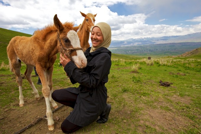 Horse herders in Central Asia. Photo © Galya Morrell