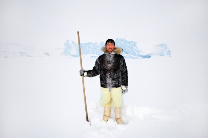Hunter in Ikerasak, Northern Greenland. Photo © 2012 Galya Morrell