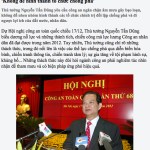 Khong de hinh thanh to chuc chong pha