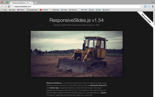 best libraries and tools for responsive web  - responsiveslide