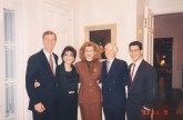 Michael Huffington, Dr. Gross, Arianna Huffington, Jenard Gross, and Shawn Gross
