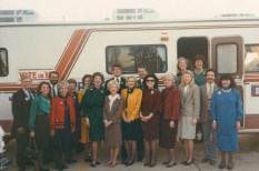 Dr. Gross, BA Bentsen, Charlie Wilson – BA Bentsen Campaign Bus Tour