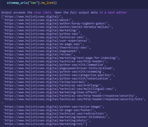 Sitemap URL Listing Sitemap URL Listing