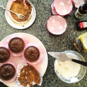 Peppermint Chocolate Low Carb Cupcakes | A delicious and easy holiday treat for your LCHF, atkins and sugar free friends!