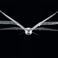 The SmartBirds wings can pivot along its length while flapping up and down, giving it the flight characteristics of a real bird.