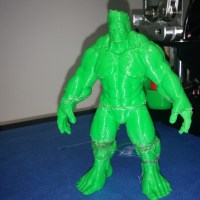 Even The Hulk sometimes needs a little help... this time from hot glue.