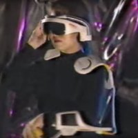 CD-Rom shoulder pads are in style again in this future year of 2003.