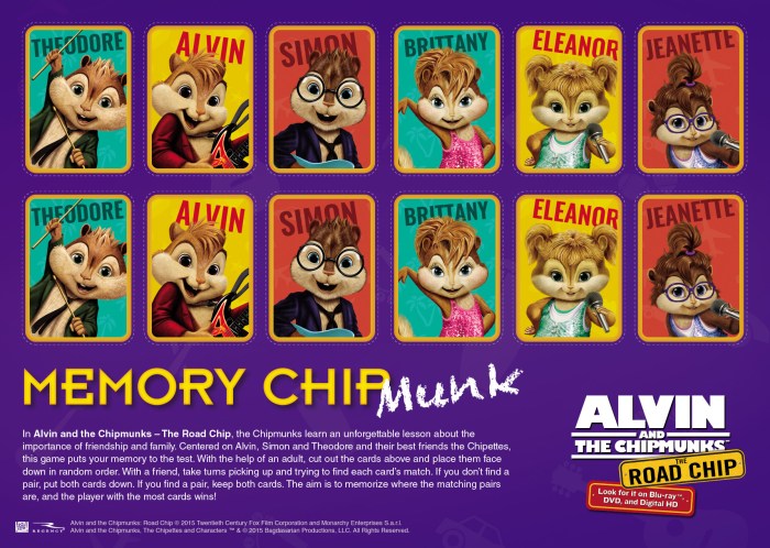 Alvin And The Chipmunks 2 Chipettes Names