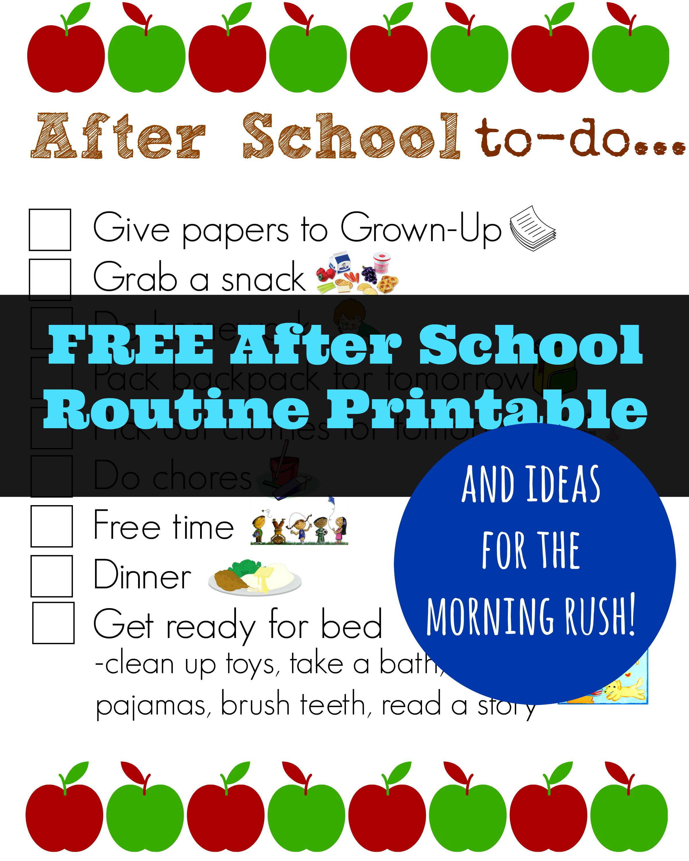 FREE After School Routine Printable Mandy s Recipe Box free-after-school-routine-printable-mandy-s-recipe-box