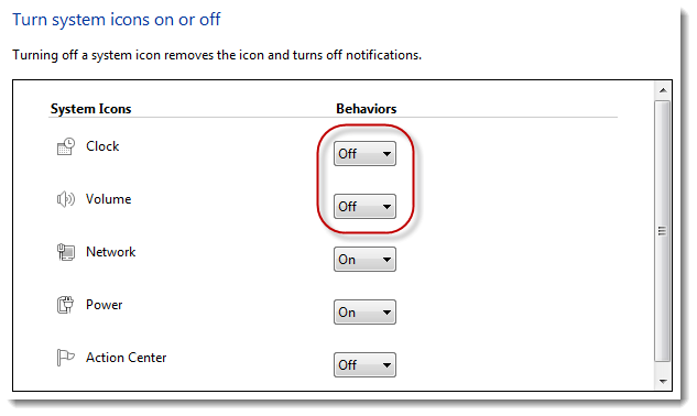 How to Show or Hide Windows Taskbar Icons in Window 7 or 8