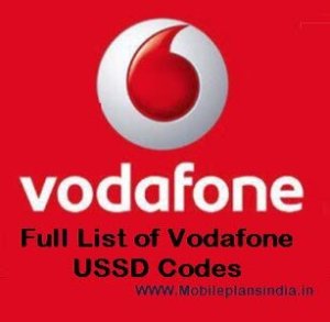 Full List of Vodafone USSD Codes