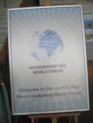 Poster of the first Neuromarketing World Forum