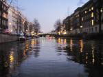Amsterdam canals - view from the boat