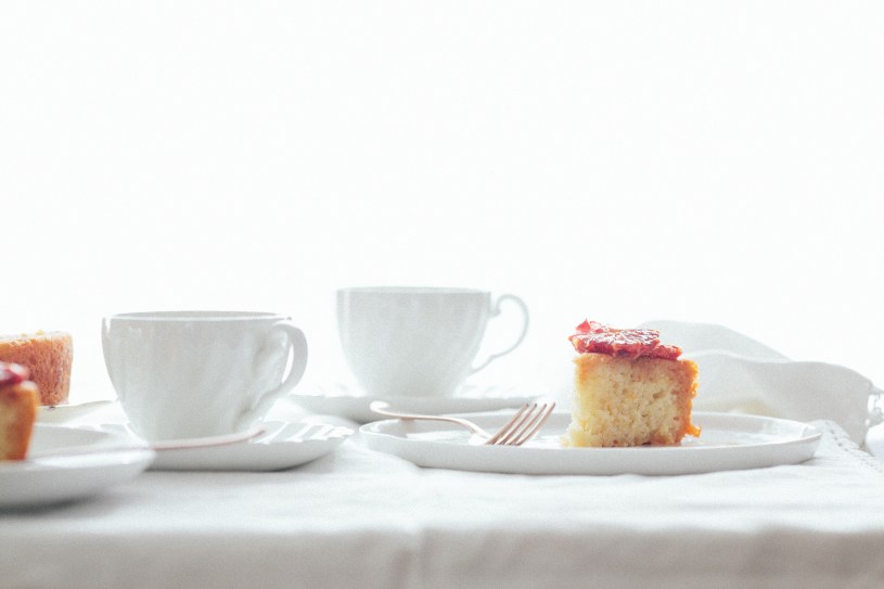 Yogurt Cake with Blood Orange Caramel // Notwithoutsalt.com