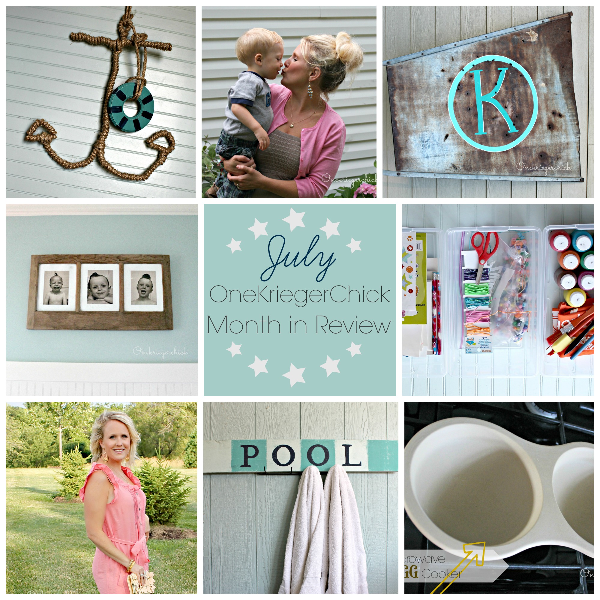 July Month in Review {Onekriegerchick.com}