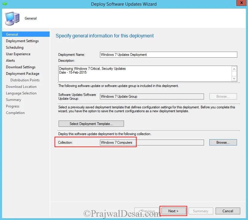 Deploy Software Updates Using SCCM 2012 R2 Snap19