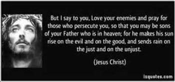 Jesus' call to forgive enemies