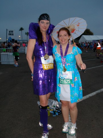 2014 Disney Enchanted 10K - Giselle & Queen Narissa