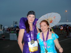 2014 Disney Enchanted 10K - Giselle & Queen Narissa