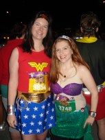 2012 Disney Princess Half Marathon - Ariel and Wonder Woman