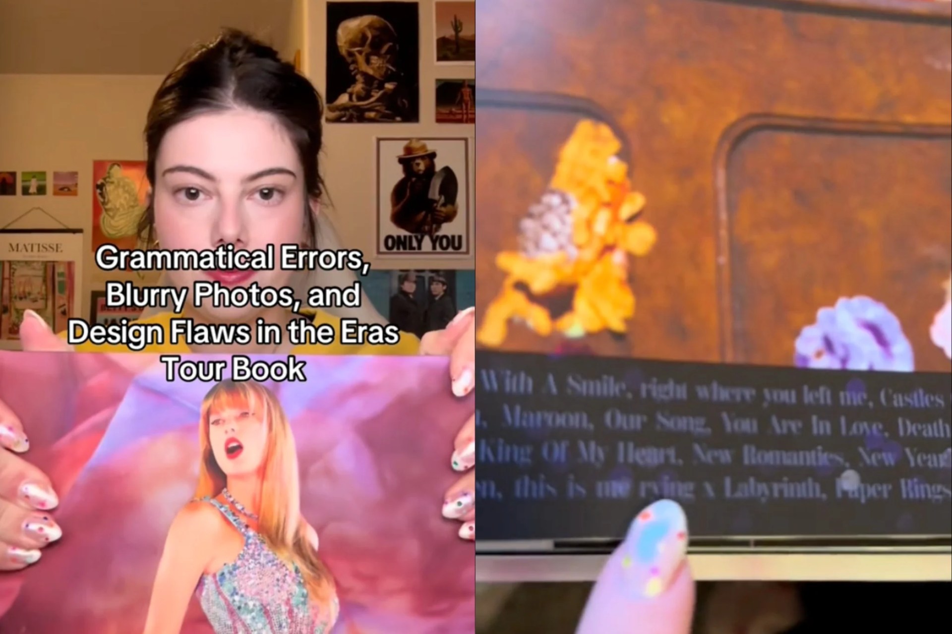 Taylor Swift’s Eras Tour book criticized for multiple grammatical errors Taylor Swift’s Eras Tour book criticized for multiple grammatical errors