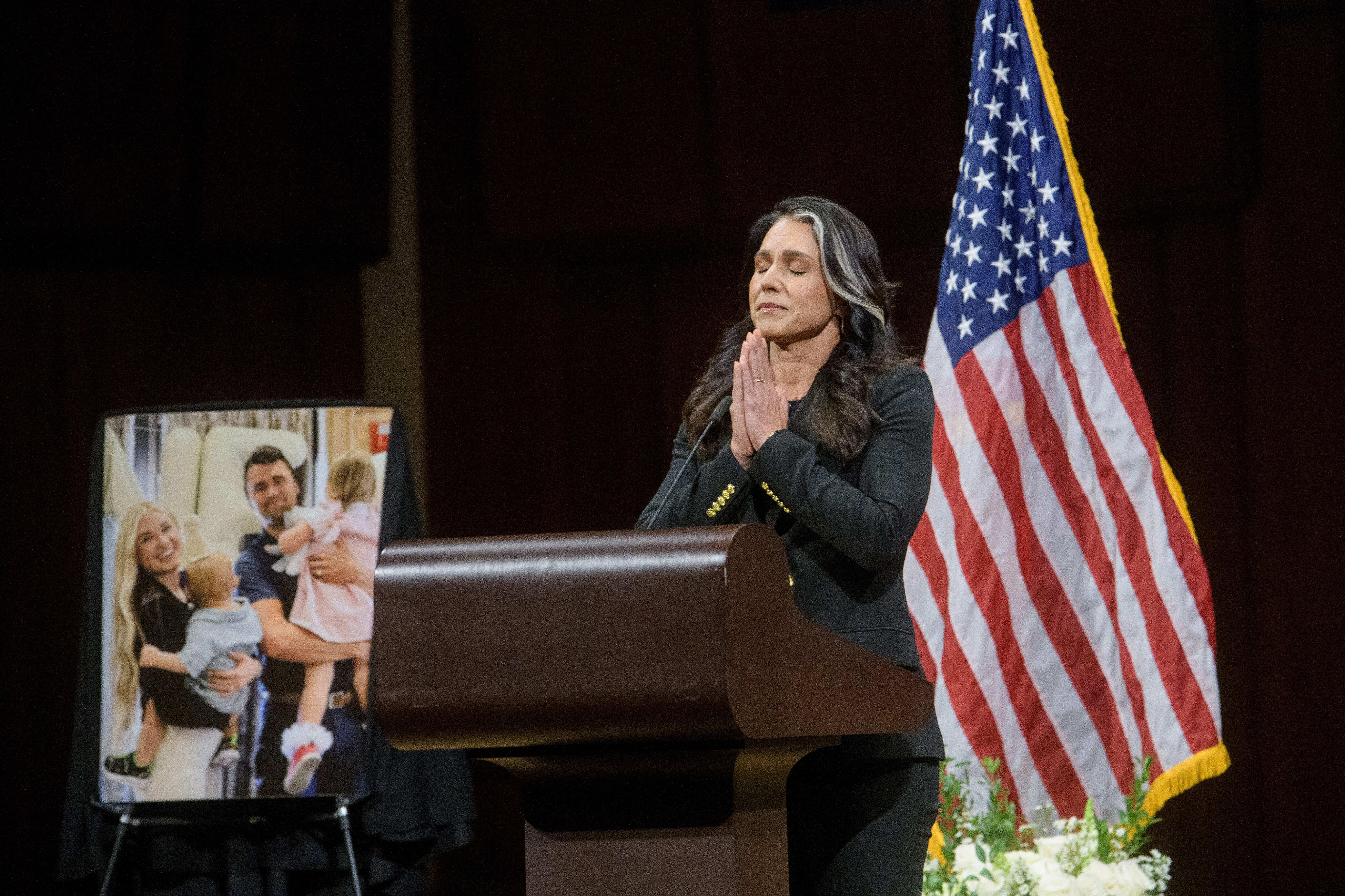 Tulsi Gabbard compares Charlie Kirk’s killing to 9/11 at Kennedy Center memorial Tulsi Gabbard compares Charlie Kirk’s killing to 9/11 at Kennedy Center memorial