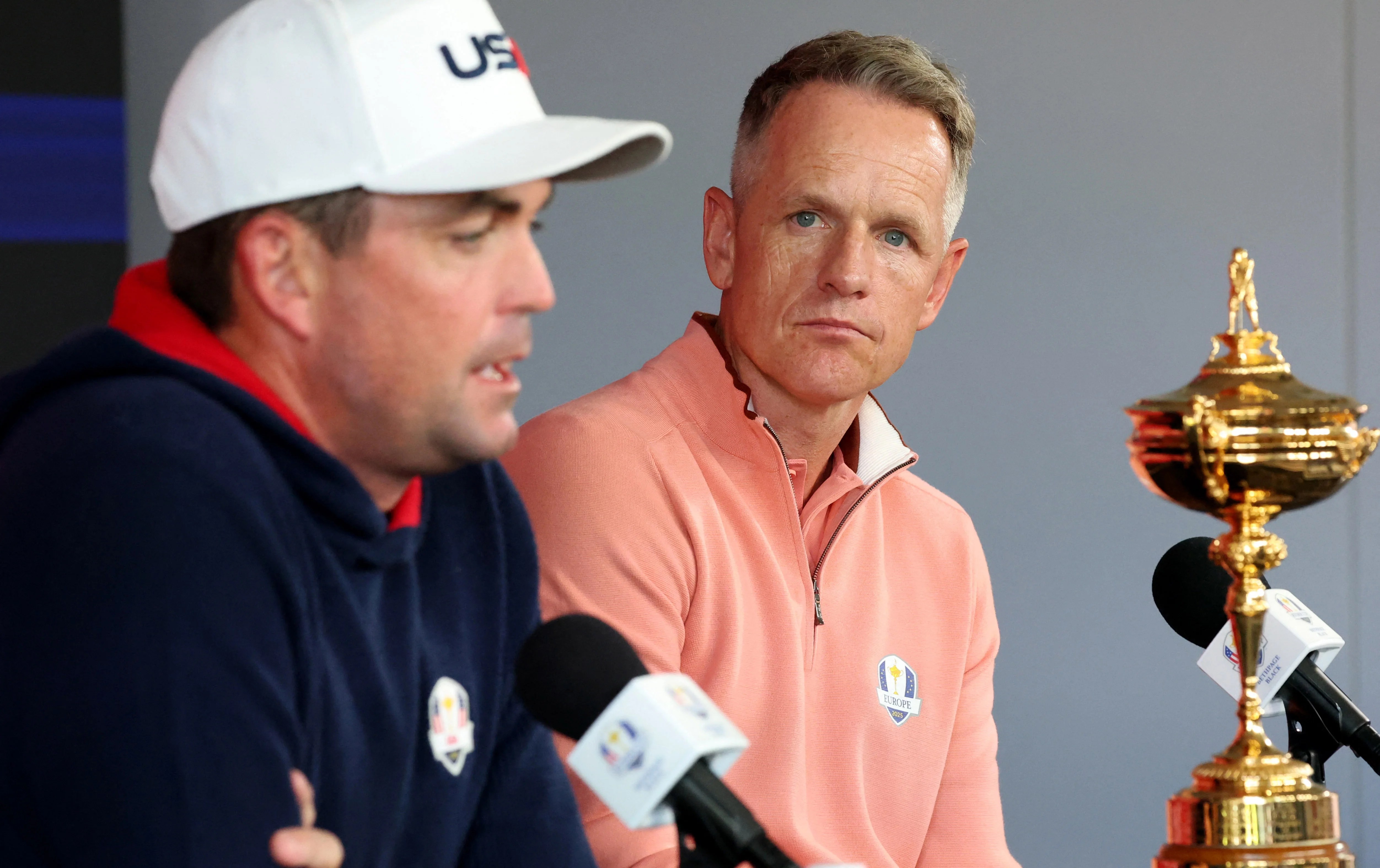 Bromance between captains Keegan Bradley and Luke Donald makes for unique Ryder Cup Bromance between captains Keegan Bradley and Luke Donald makes for unique Ryder Cup