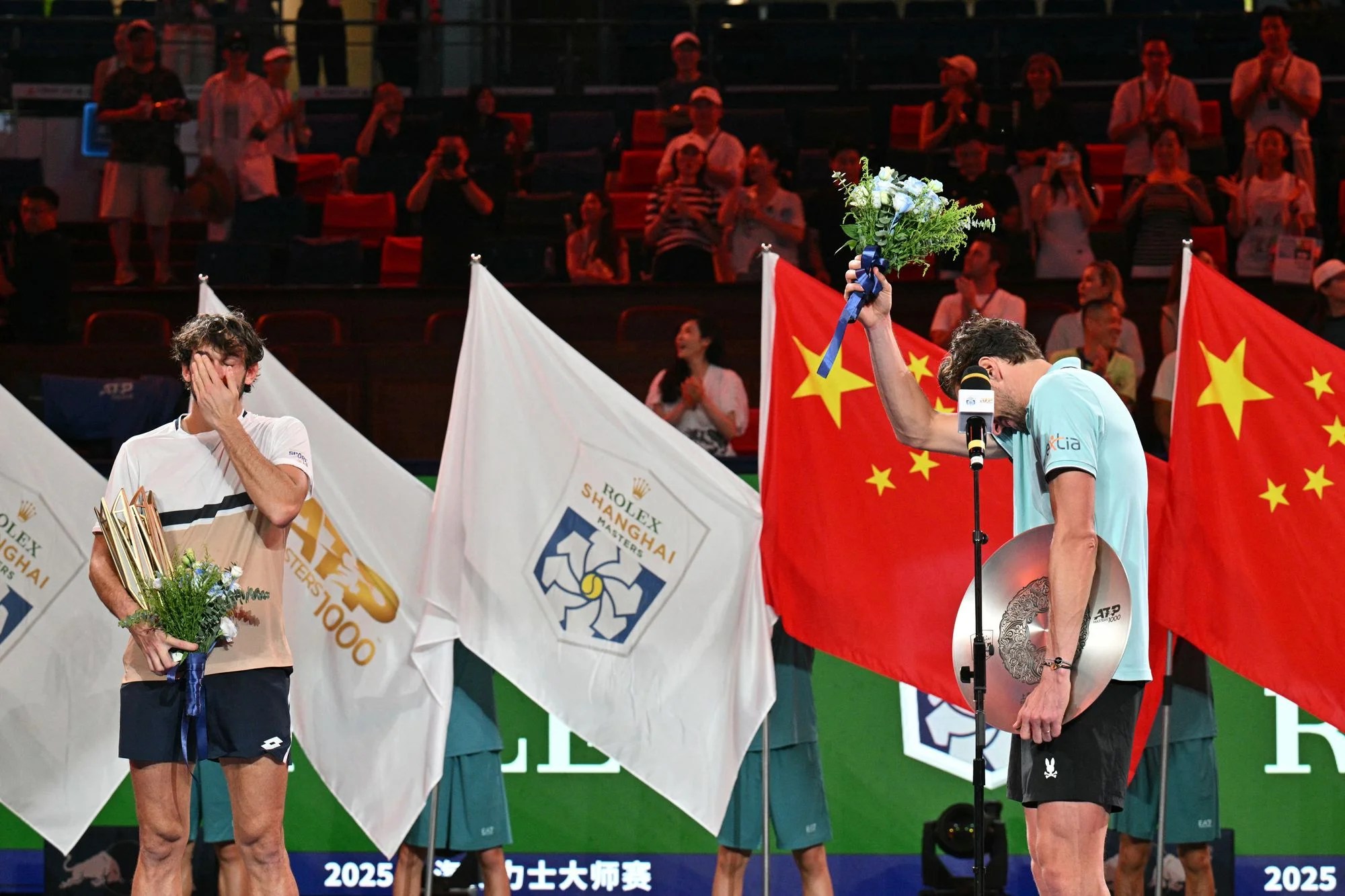 Valentin Vacherot: Cousins, tears and a Cinderella story for the ages at the Shanghai Masters Valentin Vacherot: Cousins, tears and a Cinderella story for the ages at the Shanghai Masters
