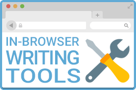 In Browser and Other Writing Tools