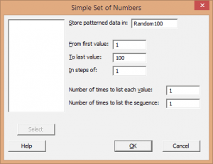 RANDOM versus NON-RANDOM 