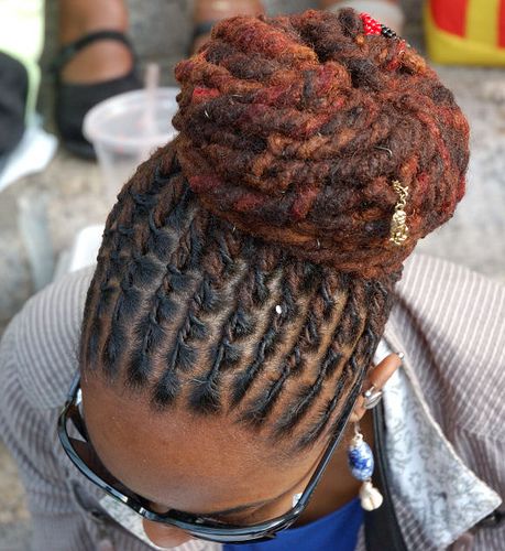 twisted in dread locks for african americans