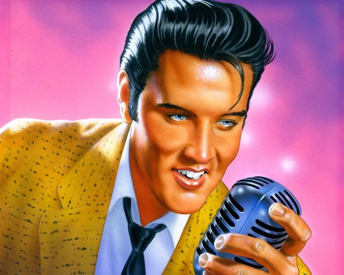 Elvis is in the building