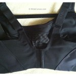 Elila 1620 Microfiber Sports Bra - back. Image by WideCurves.com.