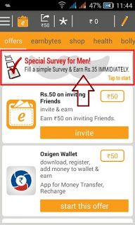 (*Hot*)Earn Talktime App-Trick to Get Rs.35 instantly by filling Short Survey