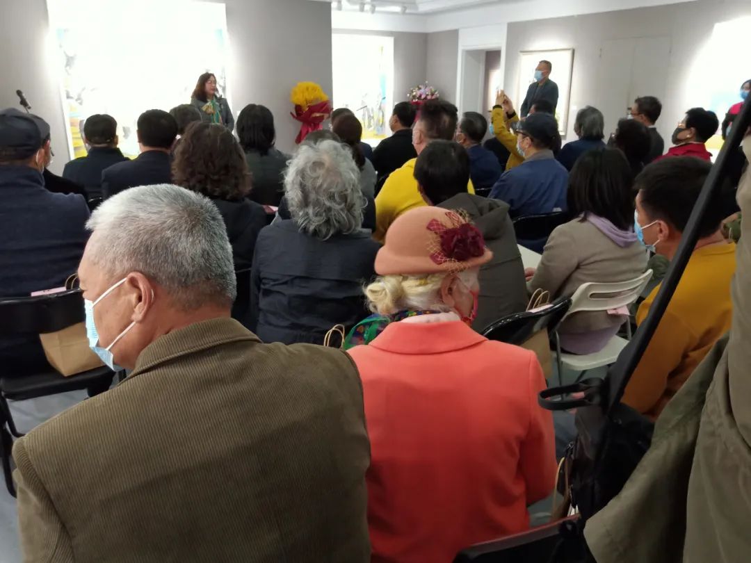 阳光下_大写意绘画展_周士钢