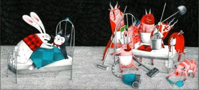 童话系梦幻插画集_法国插画家_Marion Arbona