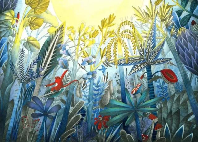 童话系梦幻插画集_法国插画家_Marion Arbona