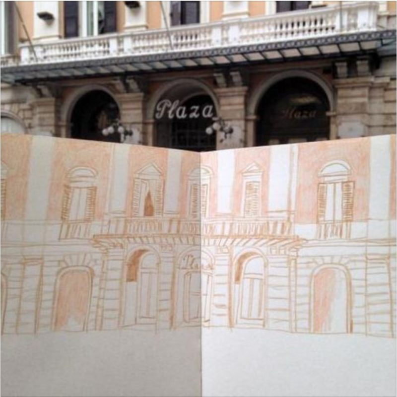 建筑师眼里的暖心插画集_罗马建筑师_Beatrice Cerocchi 建筑师眼里的暖心插画集_罗马建筑师_Beatrice Cerocchi