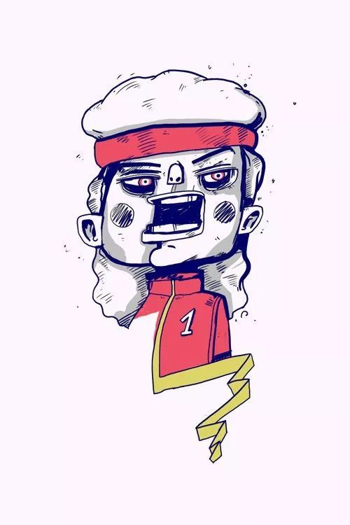 谷歌办公室悬挂的海报_俄罗斯插画师_Ilya Kazakov