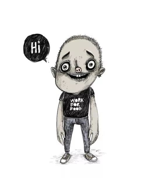 谷歌办公室悬挂的海报_俄罗斯插画师_Ilya Kazakov