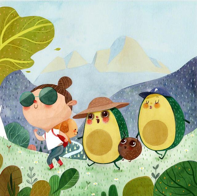 心灵鸡汤_插画师_Vivian.mineker 心灵鸡汤_插画师_Vivian.mineker