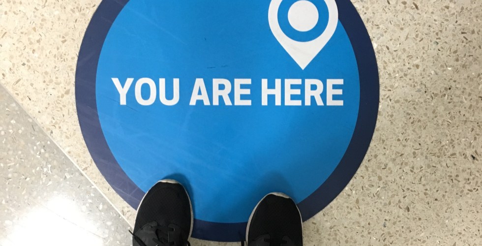 You are here