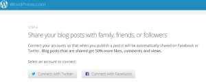 share your blog - create a wordpress blog