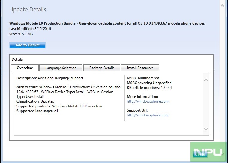 Build 14393.67 Production