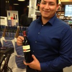 Jorge and his recommended wine