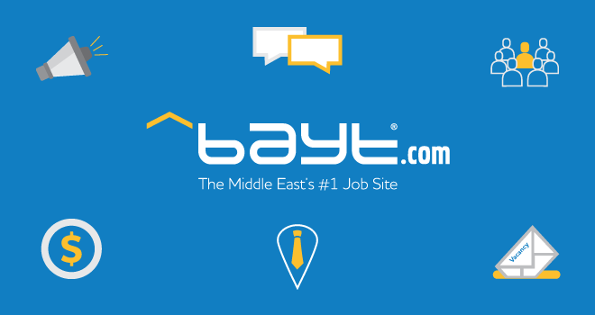 تطبيق بيت.كوم "Bayt.com" أكبر موقع للوظائف في الشرق الأوسط
