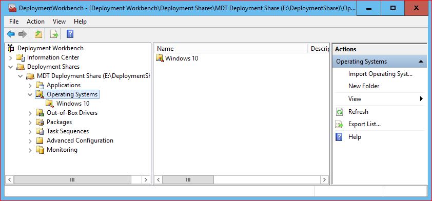 Upgrade to Windows 10 Using MDT